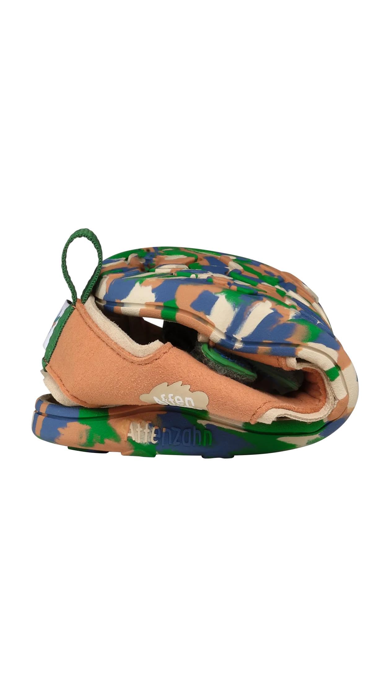 Affenzahn Sandale Vegan Airy Chaussures à Scratch, antidérapantes, Flexibles, aérées et légères pour l'été, Taille 21-32