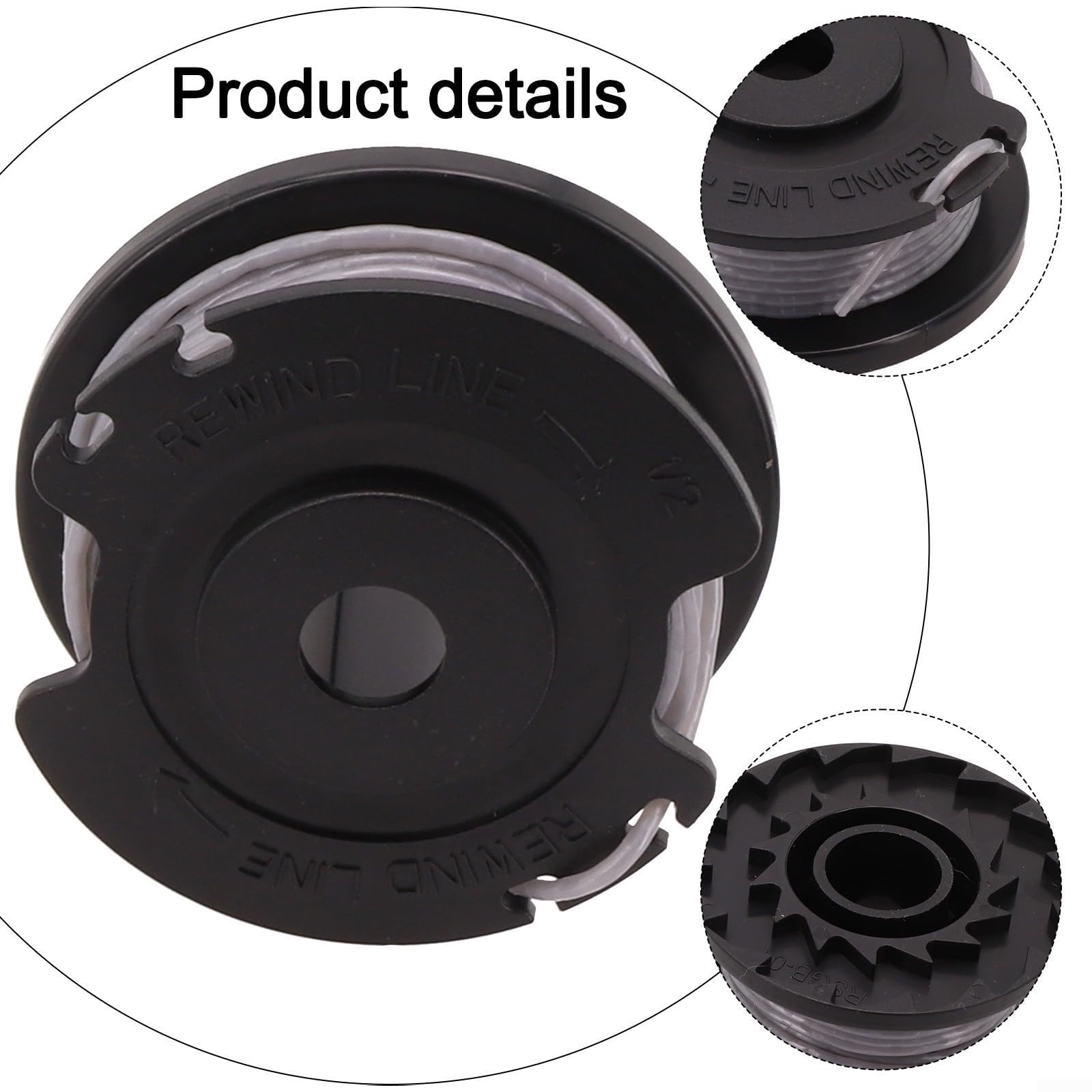 Bobine de Rechange pour Fil de débroussailleuse, Bobine de Fil for Grizzly Tools Art 2420 Lion Set