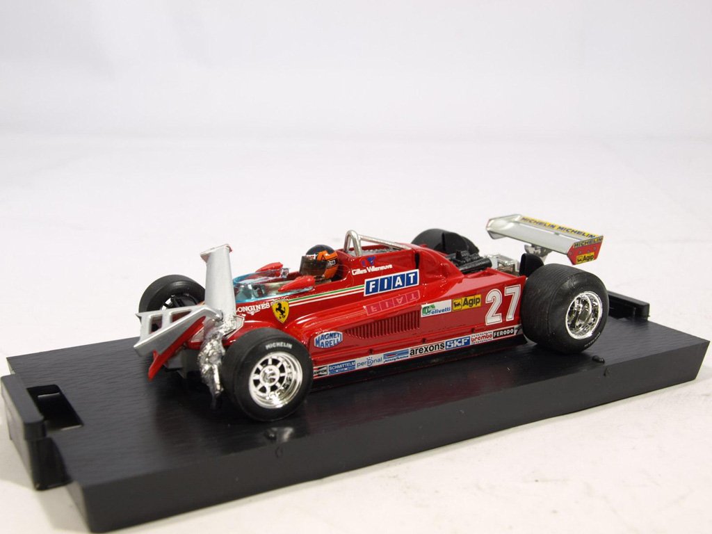 Ferrari 126CK Turbo 1981 Gilles Villeneuve Giro 55-56 1:43 2008
