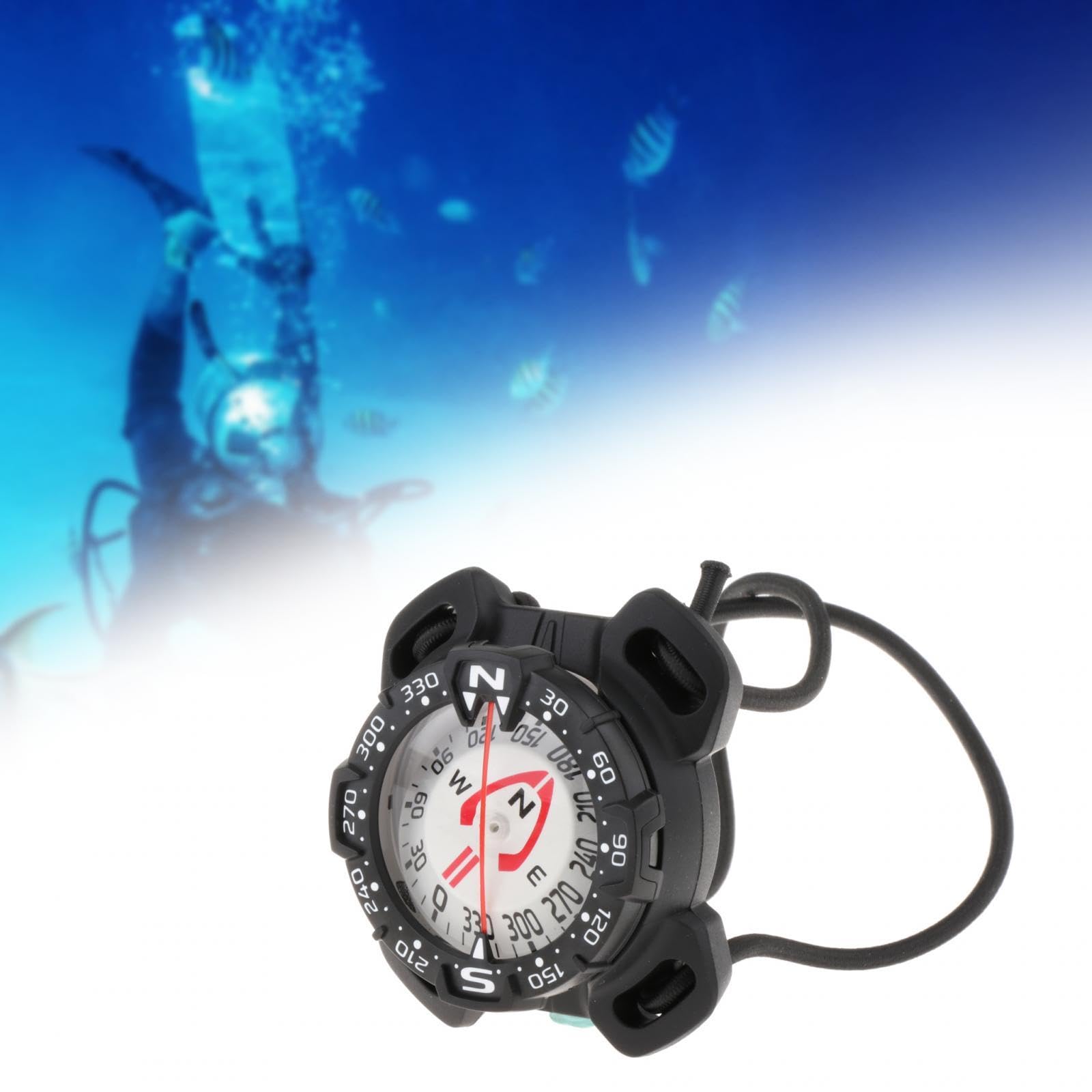 Brújula de Buceo, Brújula Subacuática de 70 M, Brújula de Muñeca, Ordenadores de Buceo Profesionales, Brújula de Snorkel para Deportes Al Aire Libre.