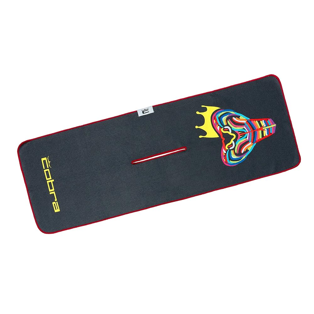 COBRA Crazy Snake Towel Toalla, Hombres, Negro y Multicolor, Taille Unique