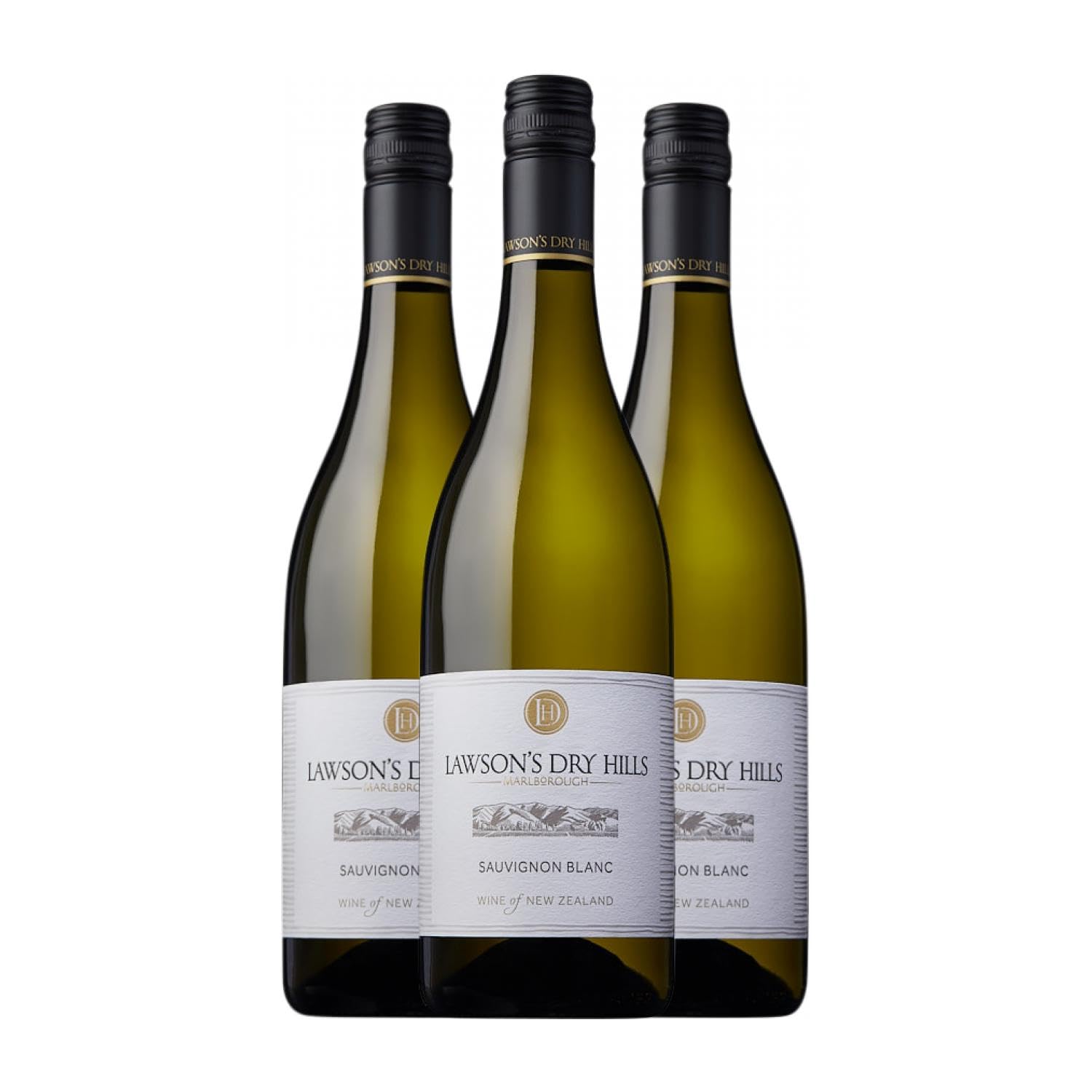 Lawson's Dry Hills Sauvignon Blanca Marlborough Crianza 75 cl Vino blanco (Caja de 3 Botellas de 75 cl)