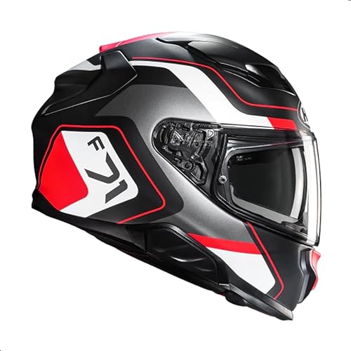 Miniatura 4 de HJC F71 Arcan - Casco de motocicleta para adulto, modelo MC-1SFL
