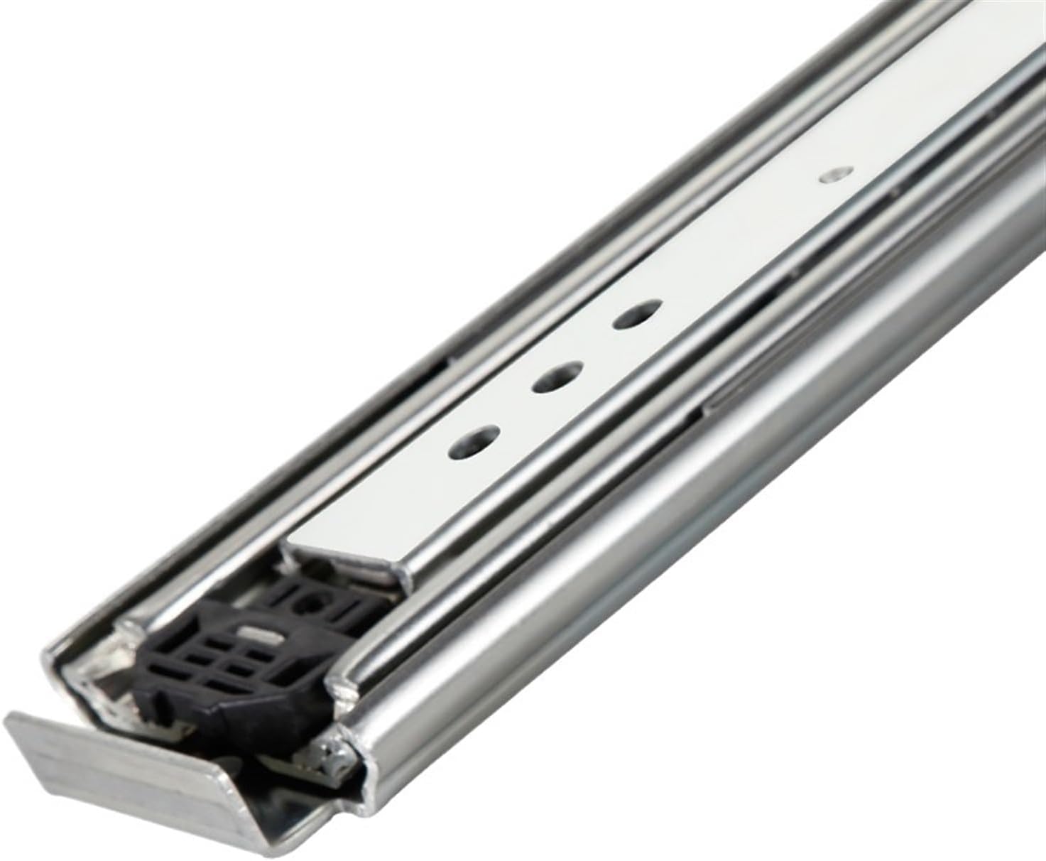 Hardware Full Extension Side Mount Drawer Slides Lock The Heavy Drawer Slide Rail Full Extension Side Mounted Ball Bearing Long Metal(38inch(950mm))