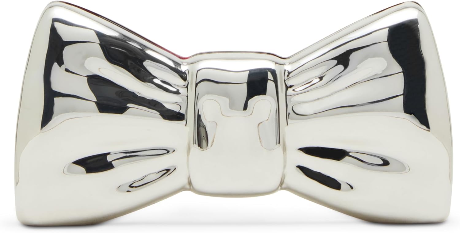 Betsey Johnson Metal Bow Clutch