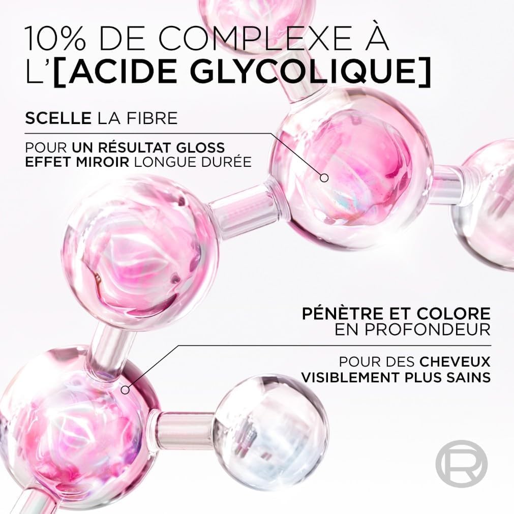 L’ORÉAL PARIS - Coloration Cheveux Semi-Permanente Ton sur Ton - Couleur Soin Gloss - Sans Ammoniaque - Casting Crème Gloss - Nuance : Cerise Noire (3.60)