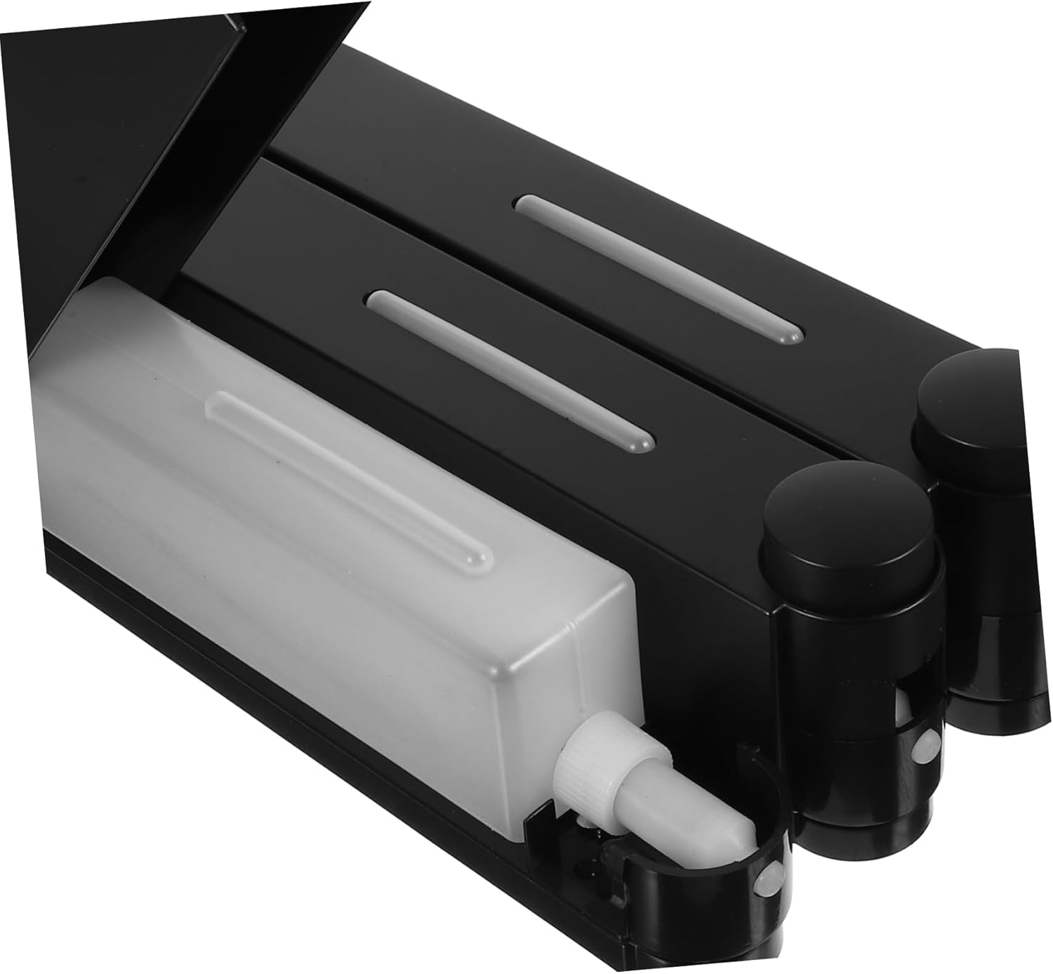 Cabilock Stylish Minimalist Wall Mount Soap Dispenser for Bathroom Body Wash Shampoo Dispenser