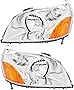 For Honda Pilot Headlight 2003 2004 2005 Driver and Passenger Side Headlamp Replacement