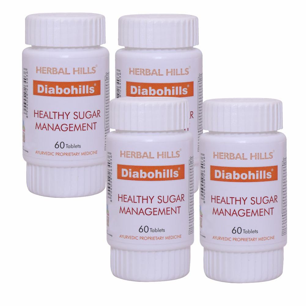 Herbal Hills Diabohills Tablets (60 Tablets (Pack of 4)) (B07B2XZ88J) Amazon Price History, Amazon Price Tracker