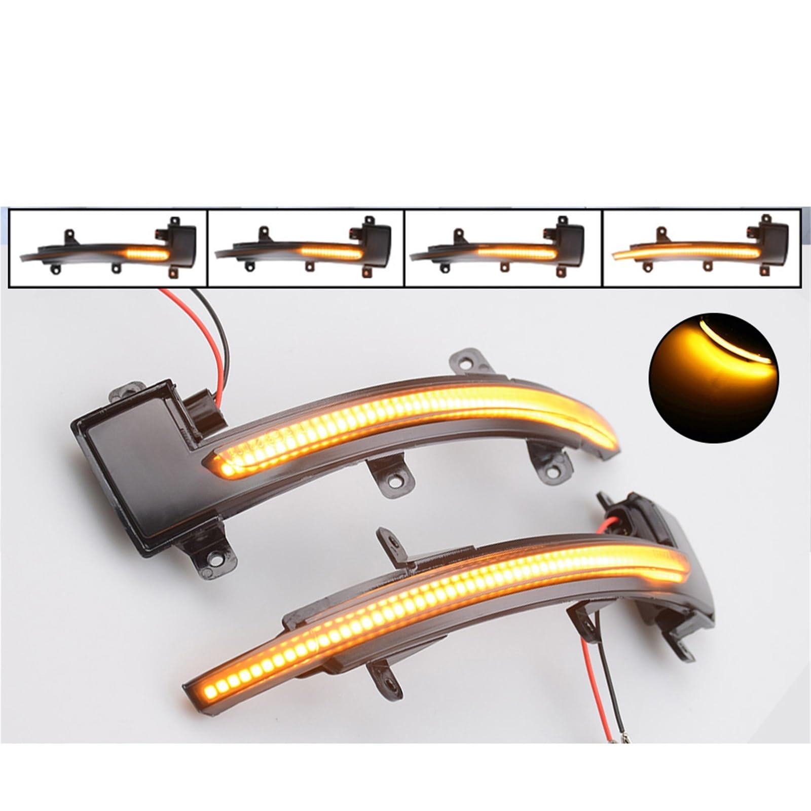 Indicatore Di Direzione Dinamico Per Specchietto Laterale Per Audi TT TTS MK2 8J 2007-2014 TTRS R8