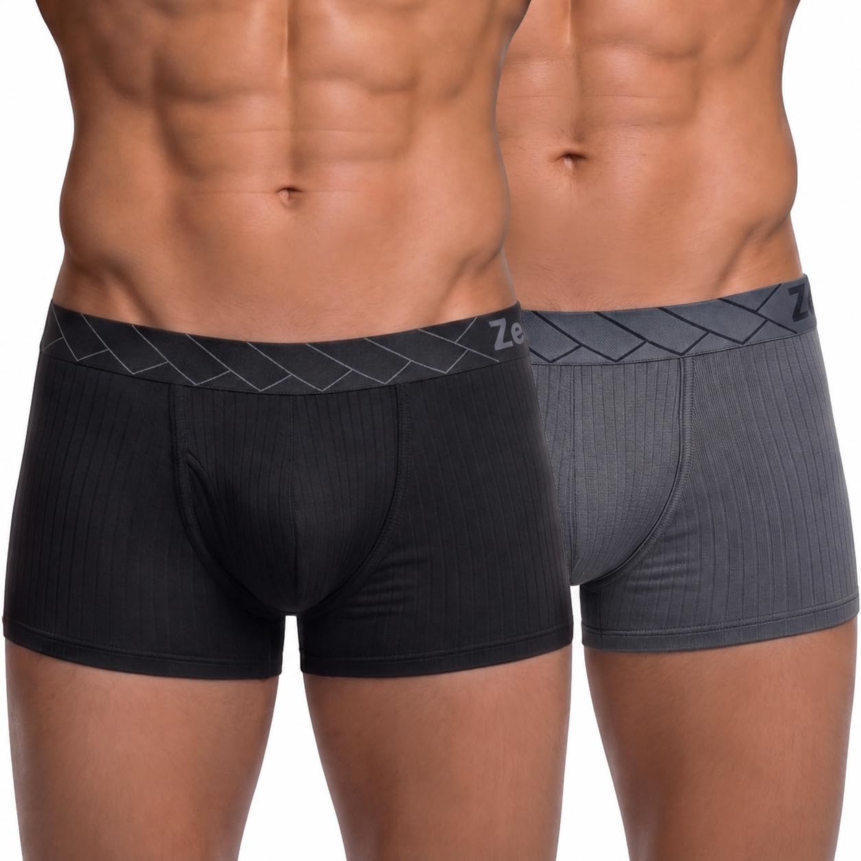 rupa frontline Zenzi Men Mini Trunk, Hammock Pouch, 98% Cotton 2% Spandex Stretch, Pack of 2-picture-30