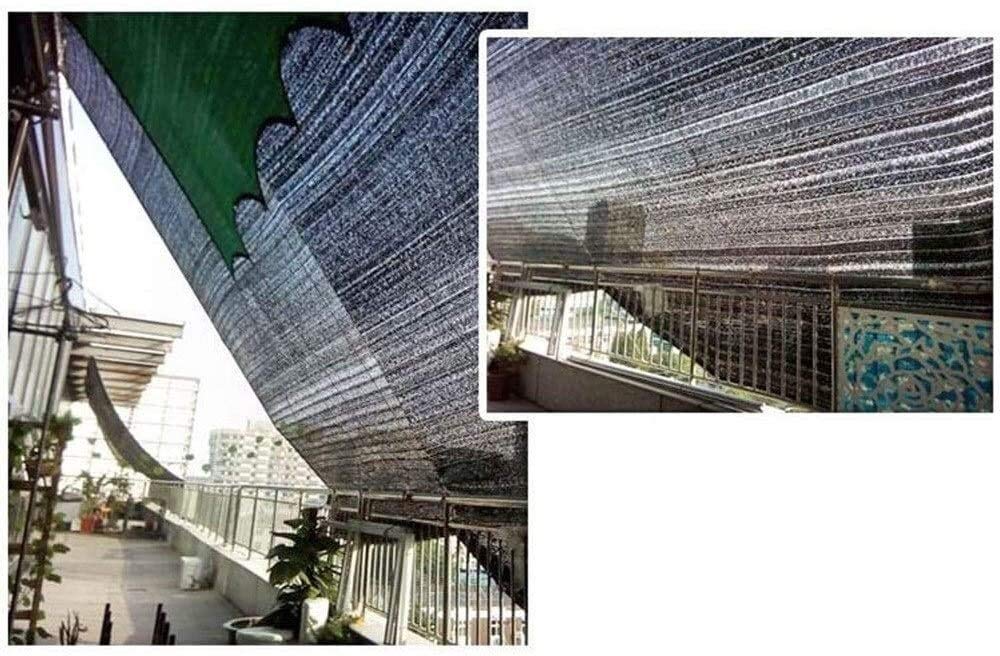 90% Nero Sun Mesh Shade Sunblock Shade Cloth UV Resistente Rete Giardino Fiore Pianta (Colore: Nero, Dimensioni: 5 × 6 M)