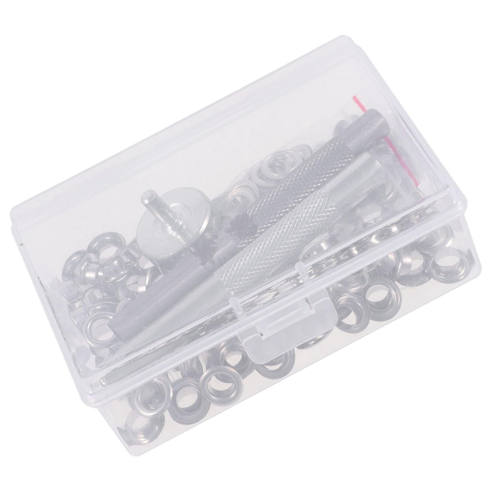 Tofficu 300sets Kit Di Occhielli Ottone Di Qualità Di Grommets Con Strumenti Inclusi Per Scarpe Abbigliamento e Artigianato Bianco Facile Da Usare e Riporre