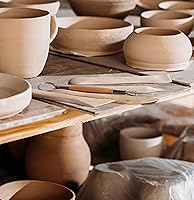 Vista 4 de Zittop Juego de herramientas de escultura de arcilla polimérica – Kit de herramientas de cerámica de cerámica y arcilla para modelar madera – Kit