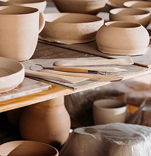 Miniatura 4 de Zittop Juego de herramientas de escultura de arcilla polimérica  Kit de herramientas de cerámica de cerámica y arcilla para modelar madera  Kit de