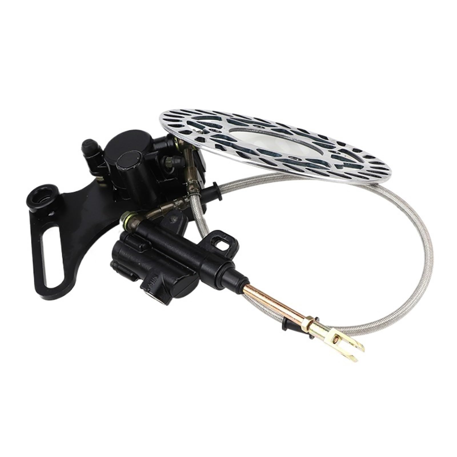 Arretratore Pistoncini Pastiglia Freno a Disco Posteriore da 15 mm Adatta per 110 CC, 125 e 140 CRF XR SSR Pit Dirt Bike ATV(C-Without Brake Disc)