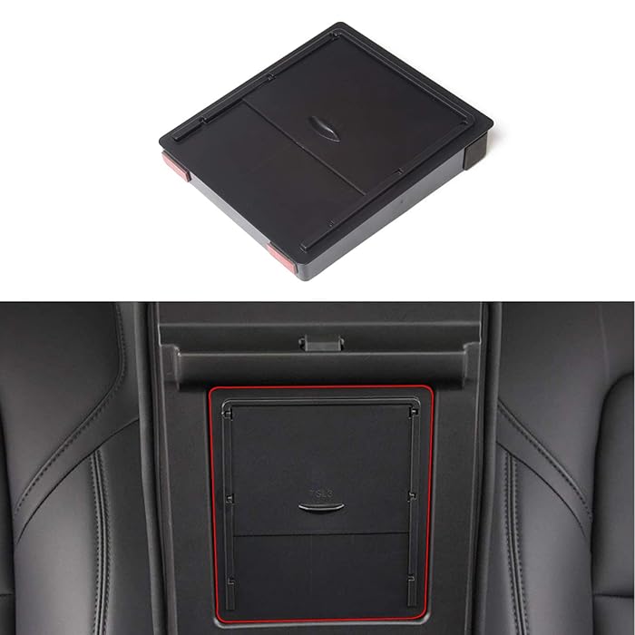 Buy SOONDAR Center Console Hidden Organizer Compatible with Tesla Model