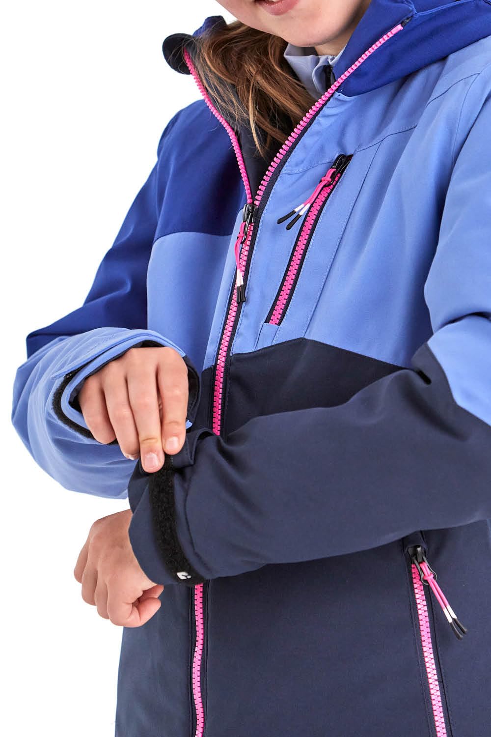 Killtec Mädchen Ksw 166 Grls Ski Jckt Skijacke/Funktionsjacke mit abzippbarer Kapuze und Schneefang