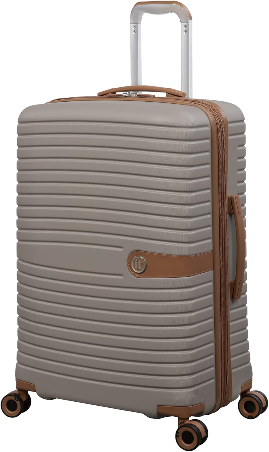 it luggage Encompass 27" Hardside Checked 8 Wheel Expandable Spinner