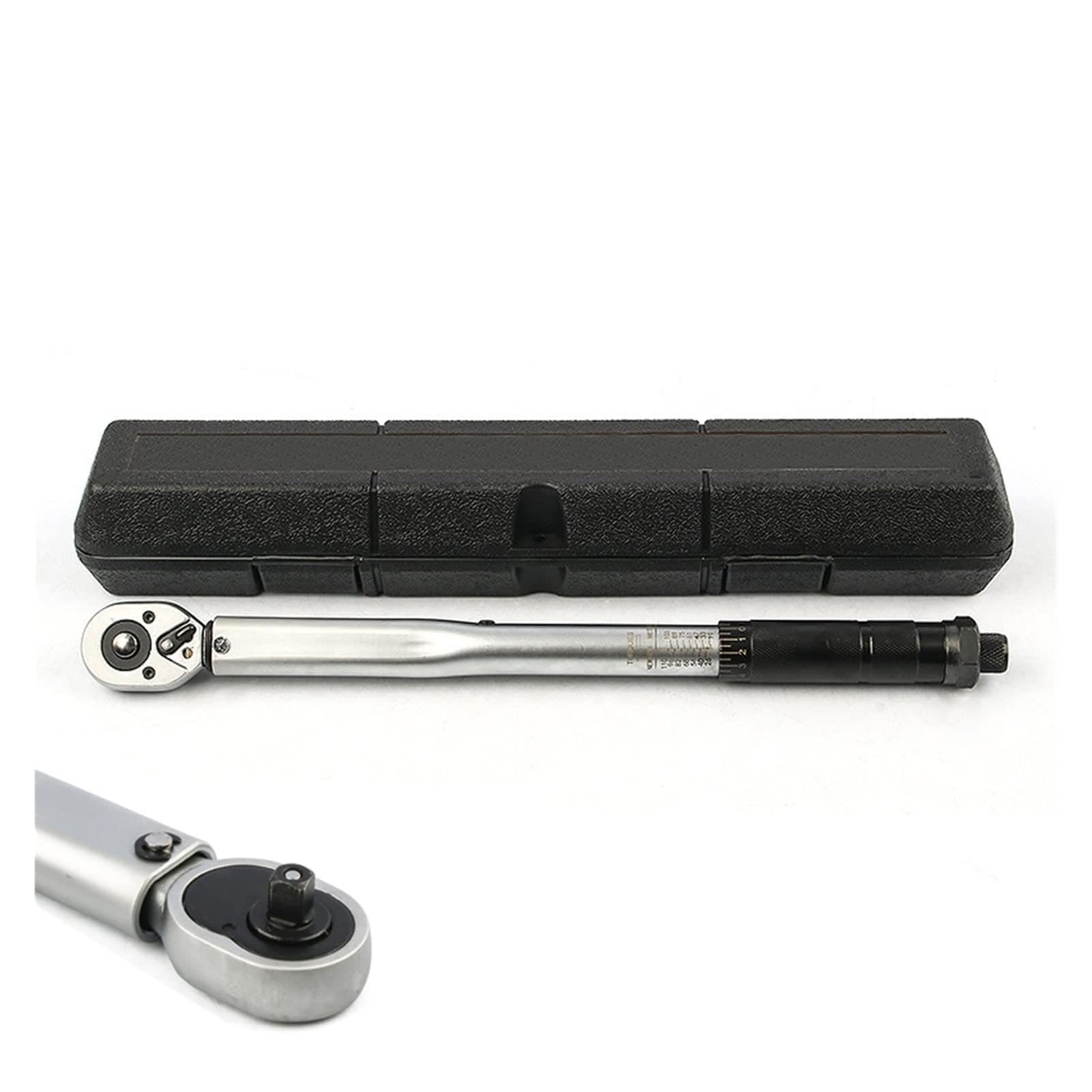 MMHHHG Torque Adapter, 1/4 3/8 1/2 Square Drive Two Way to Accurately Mechanism Quick Off Wrench Adjustment Spanner Hand Tool(Three-eighths Inch)