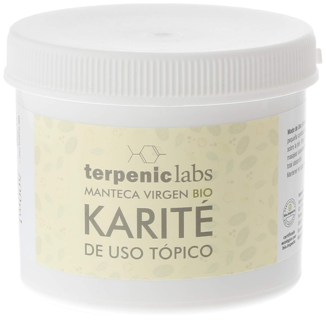 Terpenic Evo Manteca De Karite Virgen (Tp) Bio 500Ml - 1 unidad
