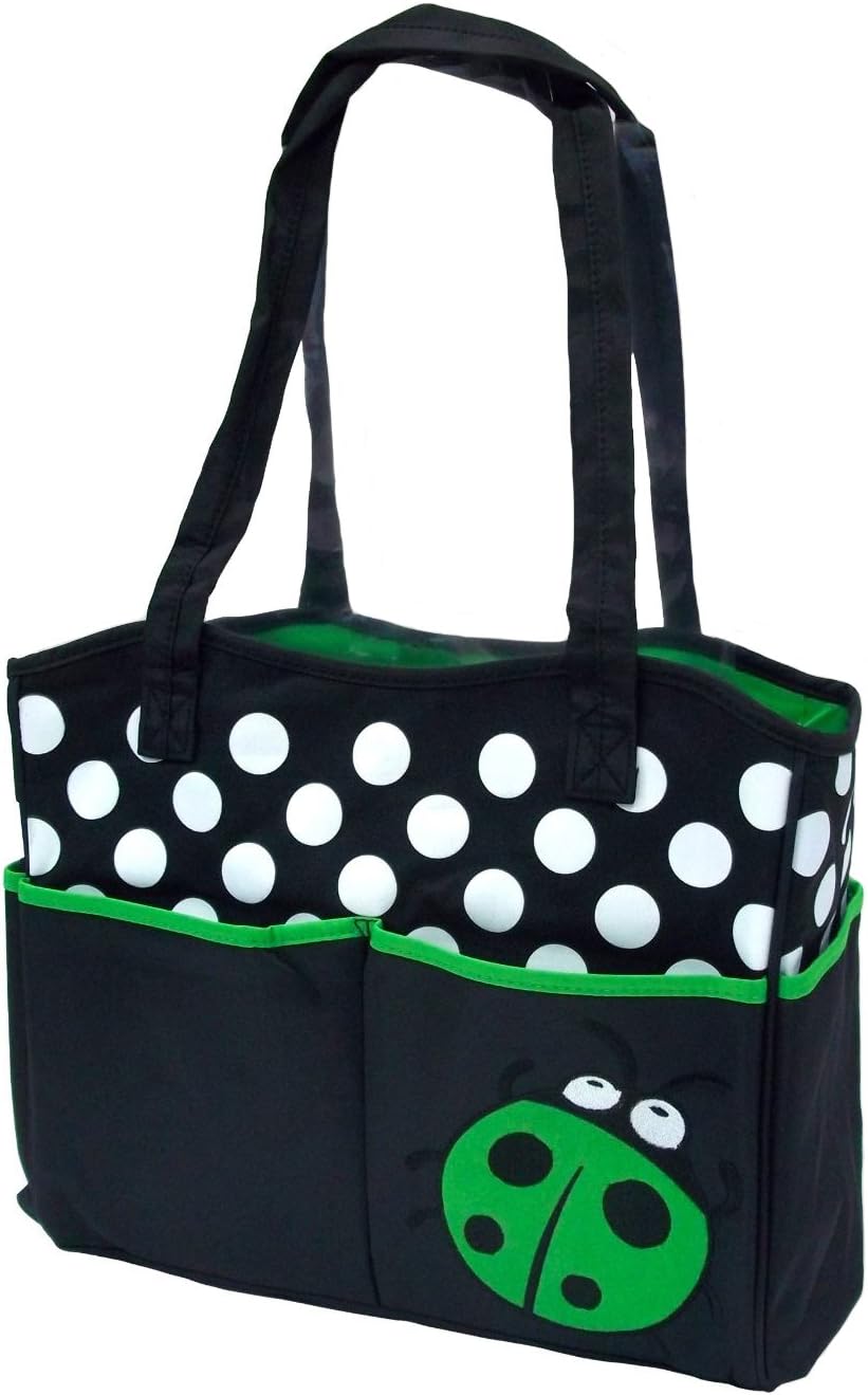 TONWHAR Mummy Bags Cute Ladybug Diaper Tote Handbag