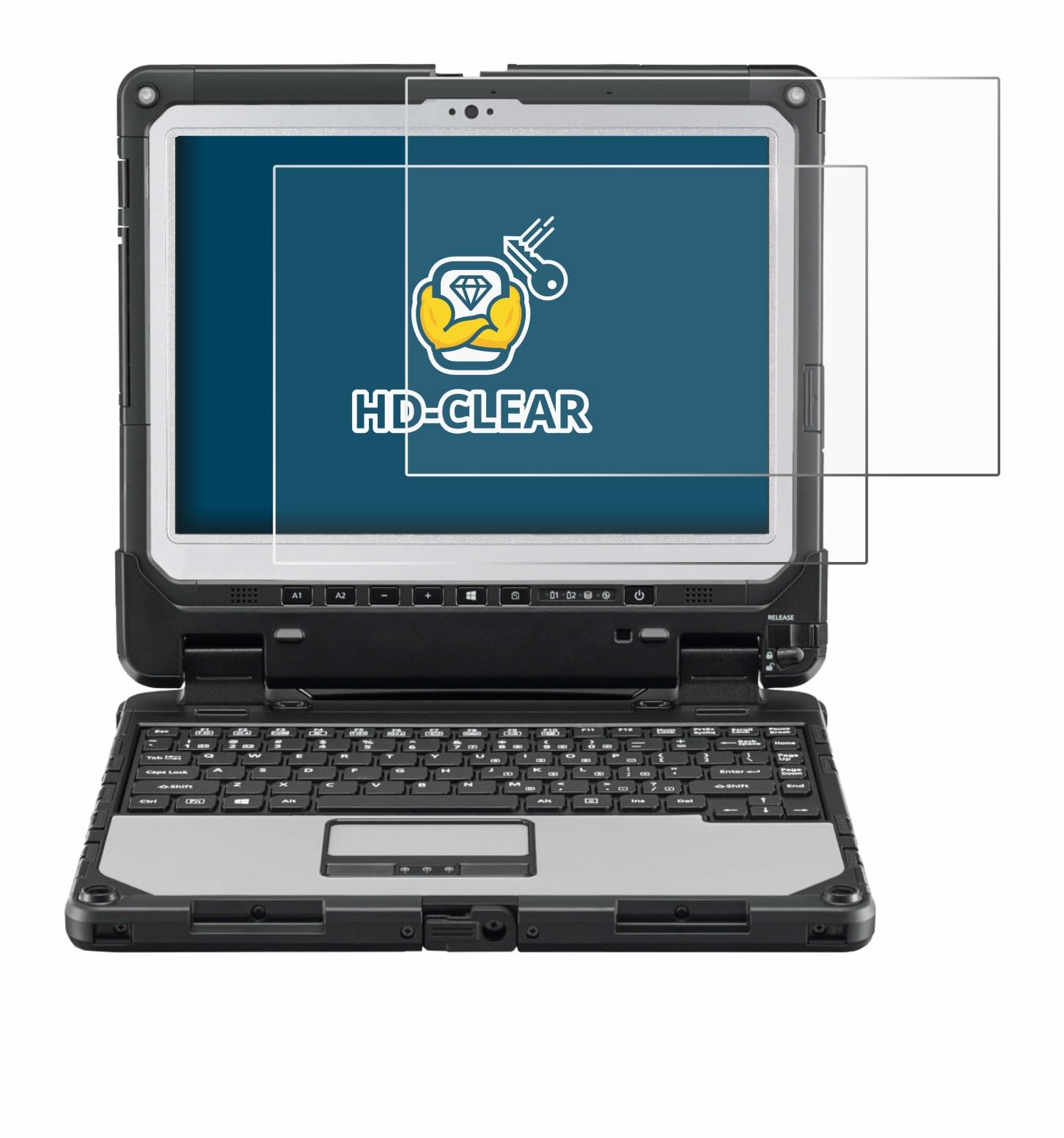 Film Protection Écran AtFoliX FX-Clear - Pour Panasonic ToughBook CF-31 - 2 Pièces - Anti-Rayures