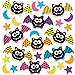 Baker Ross Autocollants chauve-souris en mousse (paquet de 120) - Matériels créatifs pour enfants et adultes