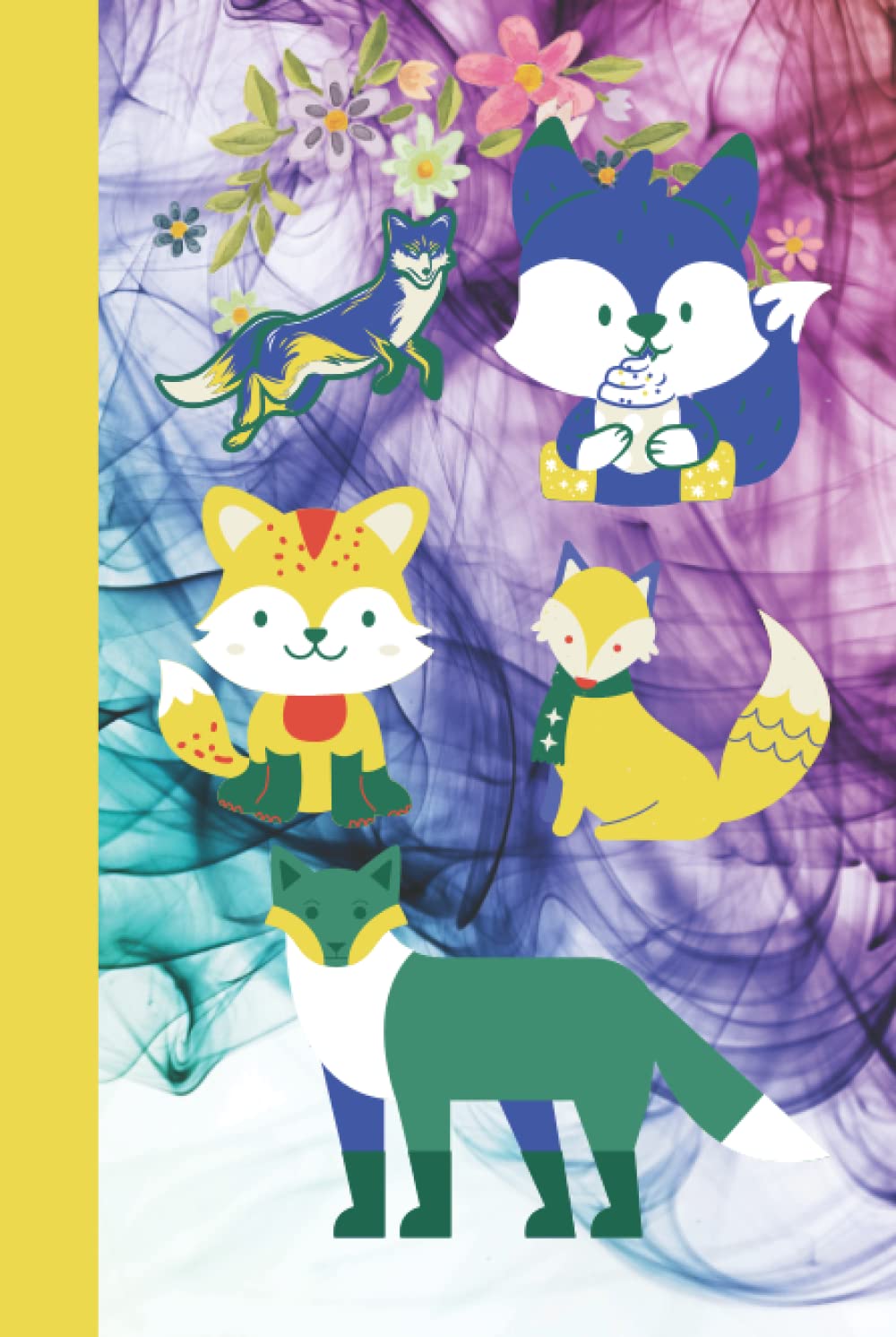 Dapper Foxes Journal (Diary, Notebook): 6.9 inch,100 page