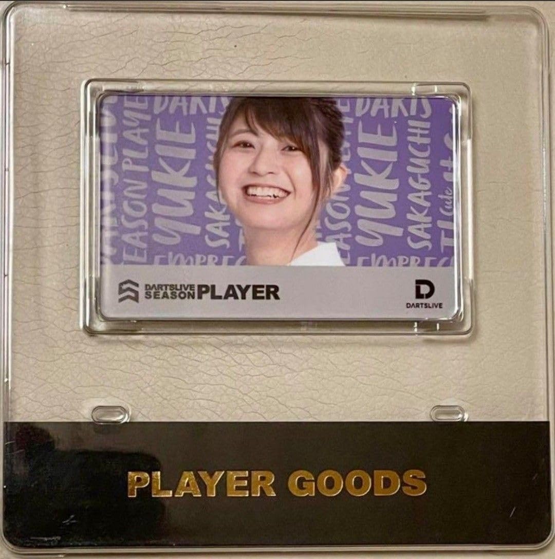 Amazon.co.jp: 坂口優希恵 ダーツライブプレイヤー ダーツライブカード 