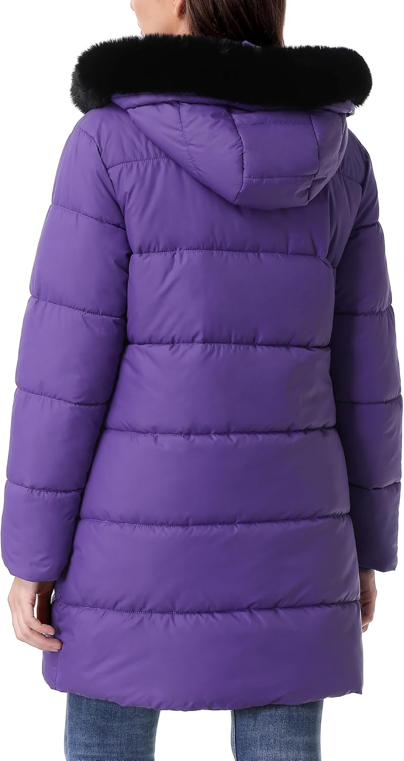 GOLDLADIES Women's Winter Coat Long Waterproof Parka - Warm Snow Jacket for Women,Windproof Winter Jacket for Cold Weather - Image 4