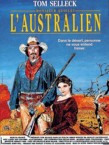 Affiche Monsieur Quigley L'Australien 116X158Cm pour Décoration Salon Cinéphile