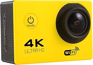CHENZZYUAN FOR FOR F60 inch Screen 4K 170 Degrees Wide Angle WiFi Sport Action Camera Camcorder with Waterproof Housing Case Support 64GB Micro SD Card Black Sports camera Color Yellow CHENZZYUAN FOR FOR F60 inch Screen 4K 170 Degrees Wide Angle WiFi Sport Action Camera Camcorder with Waterproof Housing Case Support 64GB Micro SD Card Black Sports camera Color Yellow