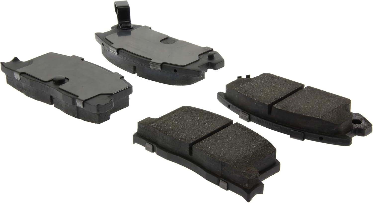 Centric Premium Ceramic Pads with Shims and Hardware