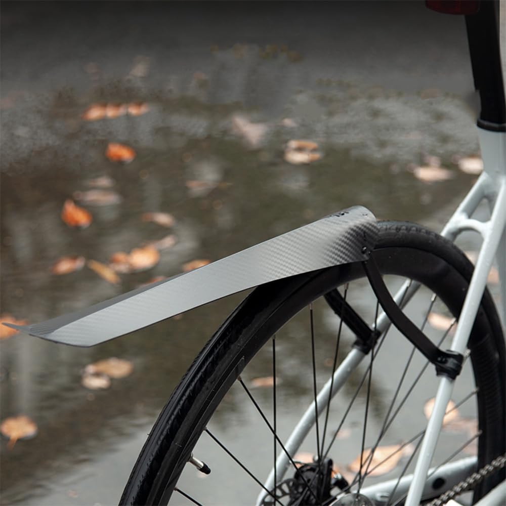 HSayoli Ultralight Rear Bike Mud Guard, Adjustable Bicycle Fenders for 26