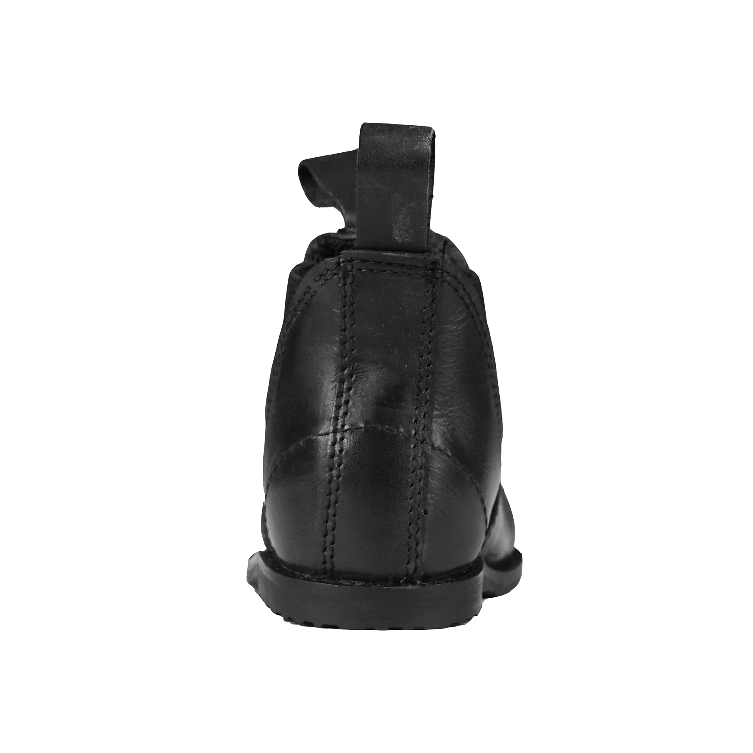 Horka Damen Herren Parma Schnürsenkel & Rückseite Reißverschluss Reitstiefel aus Leder