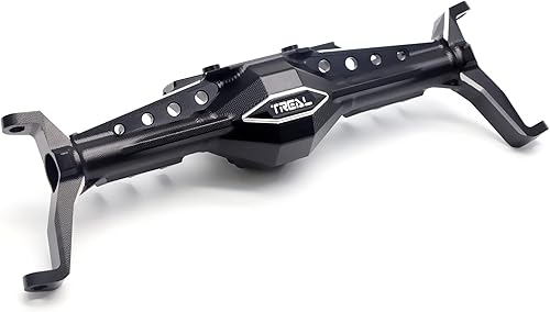 Treal Capra Eje Delantero Carcasa CNC Solid Billet Aluminio 7075 Diseño de una sola pieza (negro)