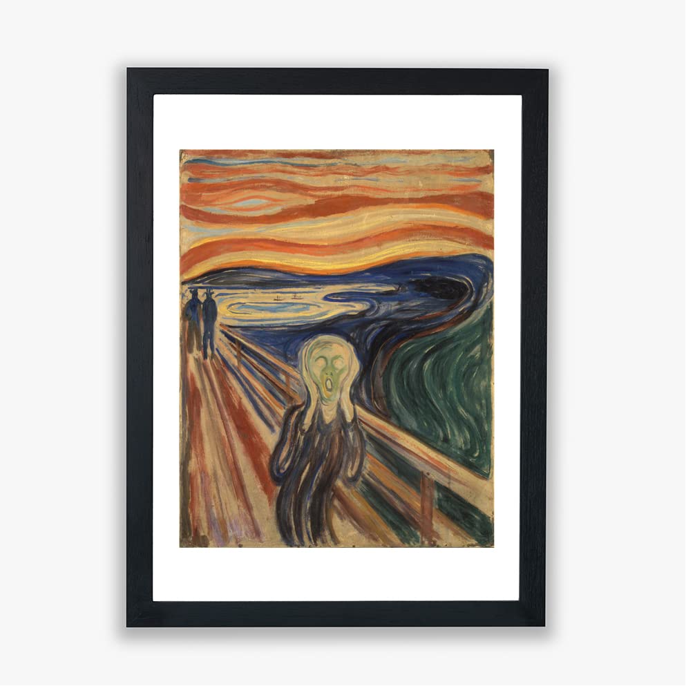 Poster giclée The Scream Edvard Munch impression d'art haut de gamme XL