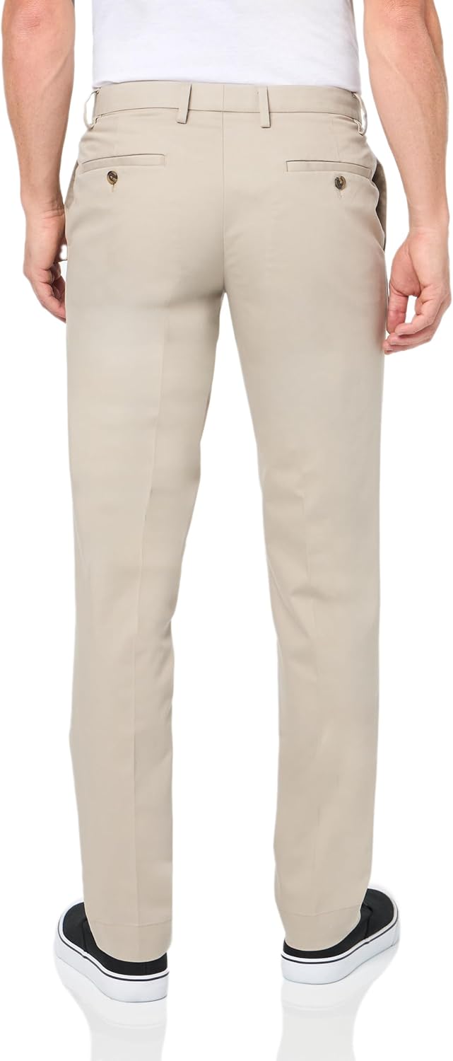 Brooks Brothers Mens Slim Fit Stretch Advantage Chino Pants - Image 3
