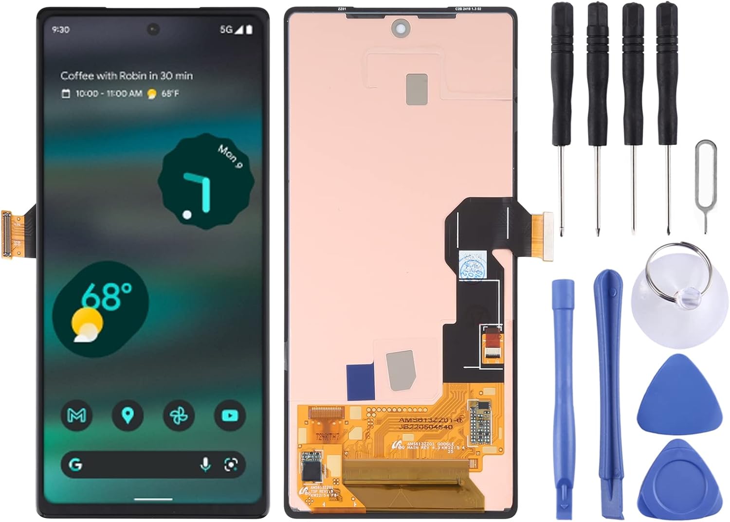 cell phone replacement parts lcd screen oem lcd screen for google pixel 6a gx7as gb62z g1azg with digitizer full assembly touch display