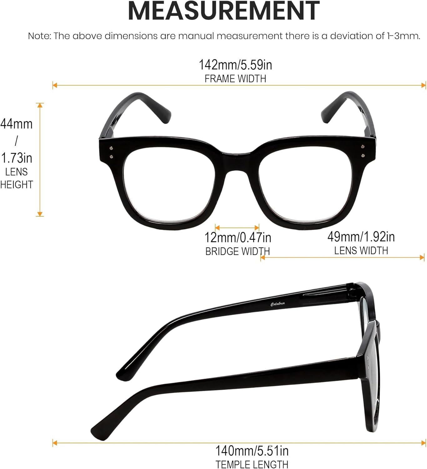 Calabria R785 Panthos Blue Light Blocking Reading Glasses Mens Womens Trendy Single Power Computer Readers Chic Spring Hinge