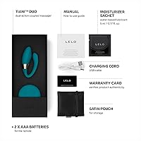 Vista 2 de LELO TIANI Duo - Vibrador para parejas para hombres y mujeres con 2 potentes motores y 8 ajustes de vibración, juguetes sexuales para adultos