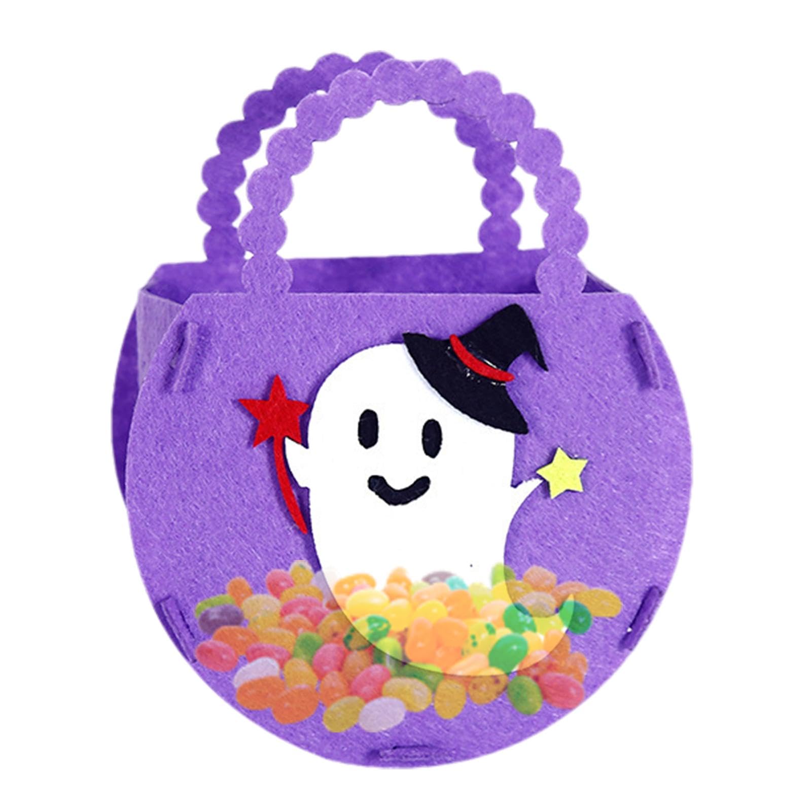 24 Sacchetti Porta Caramelle Di Halloween – Scatoline A Tema Fantasma E Zucca Per Snack, Biscotti E Ciambelle – Ideali Per Bomboniere E Festa Dei Bambini
