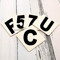 Vista 4 de Piezas de madera sin terminar, 80 piezas de tablero de madera de 3 x 3 pulgadas, cuadrados de madera, azulejos recortados de madera, madera rústica