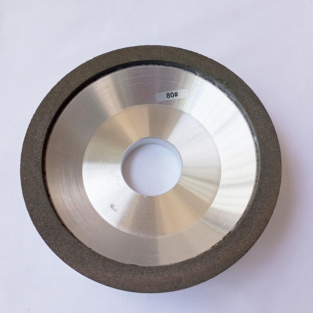 12,7 cm CBN-Schleifscheibe, Schalenform, Harzbindung für Hochgeschwindigkeitsstahlschleifen (Körnung: 80#)
