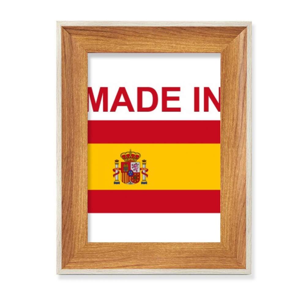 Regalo de amor hecho en España marco de fotos de madera múltiple
