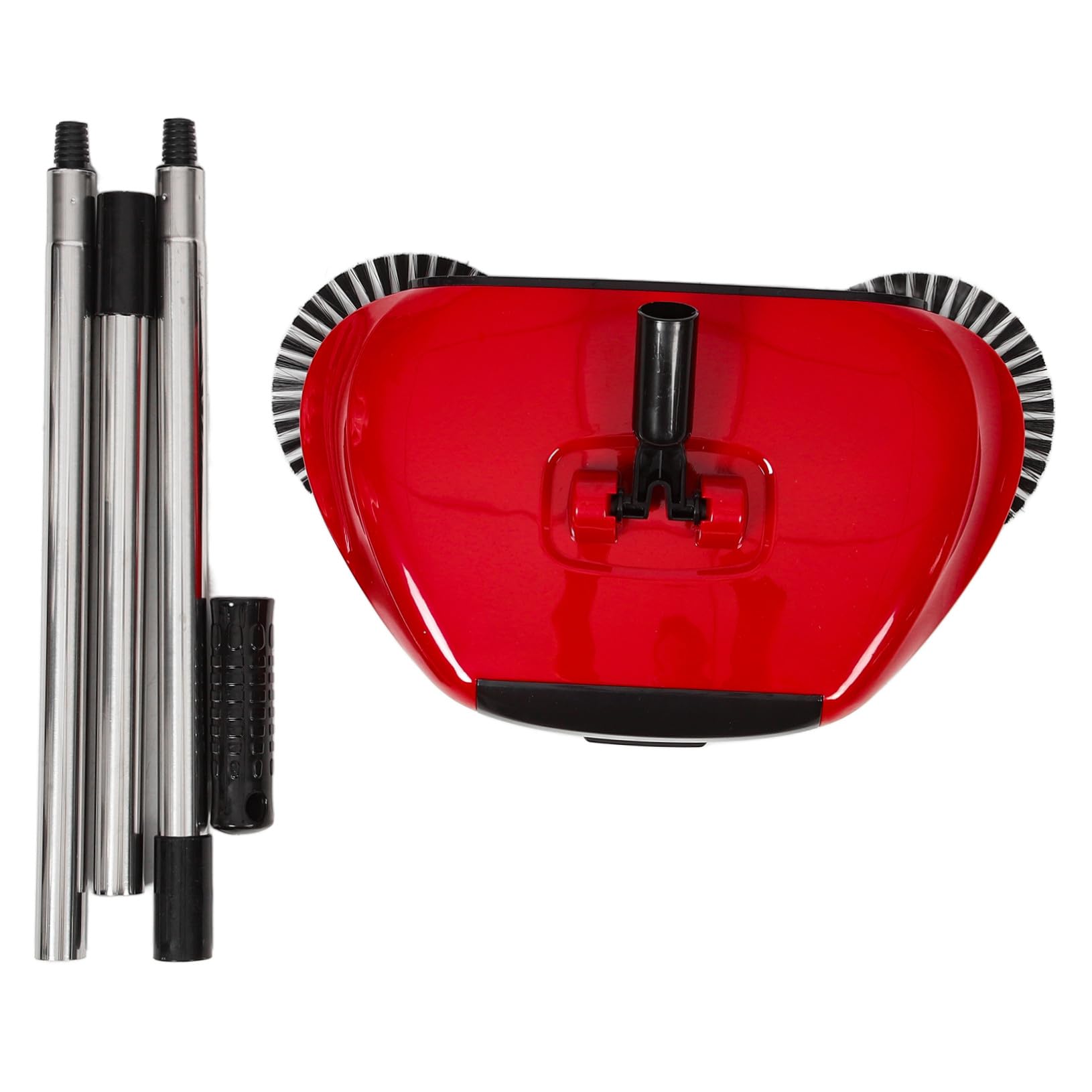 NUOBESTY 3-in-1 Bodenkehrmaschine mit Verstellbarem Griff, 360-grad Drehung