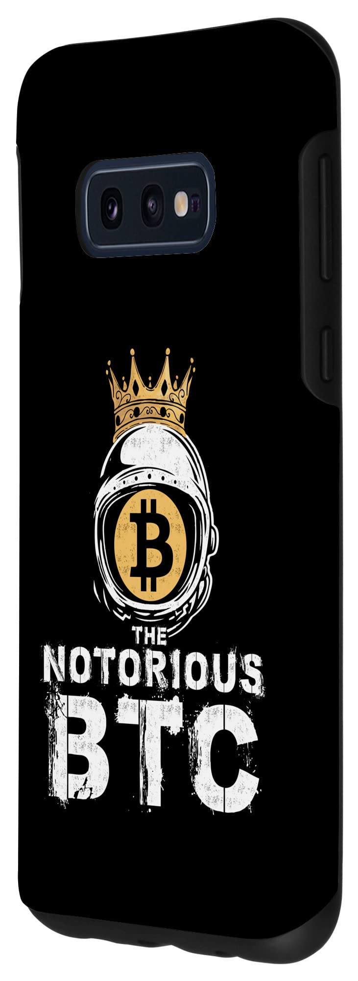 Amazon.co.jp: Galaxy S10e Bitcoin Gifts Funny Notorious BTCクラウン メンズ レディース  クリプト スマホケース : 家電＆カメラ
