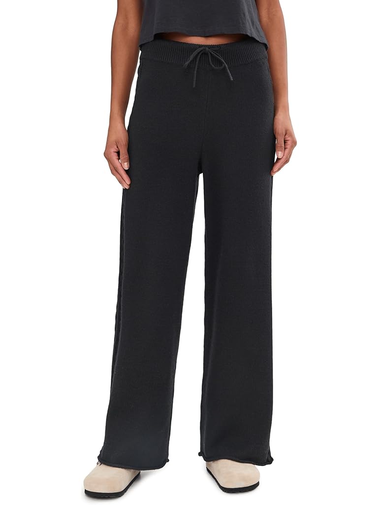 Black Splendid Jet Set Sweater Pants