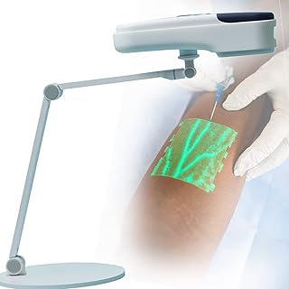 Vein Finder, Portable Infrared Vascular Locator, LED Illuminator Device for Nurses, Transilluminator Vein Viewer, Accurate Vein Detection for Easy IV Access